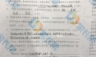 六年级上册语文期中