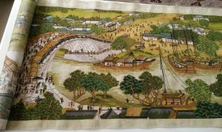 清明上河图6米成品 清明上河图6米成品